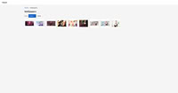 Default layout - images page, with thumbnails opening in a lightbox.