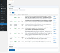 Plugins page.